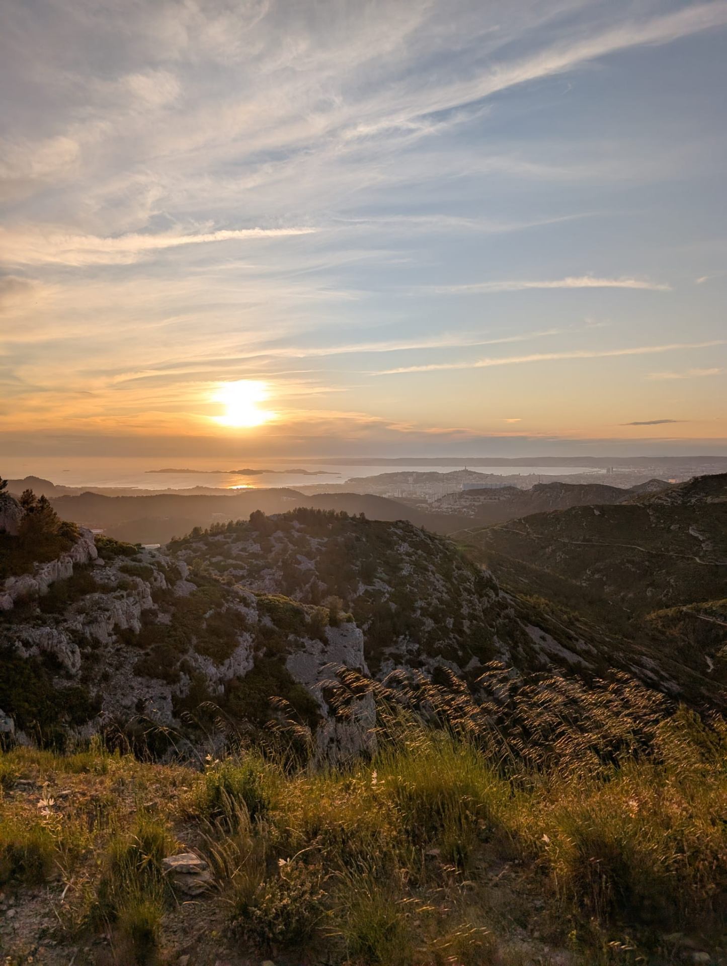 Calanque de Morgiou vue du sentier